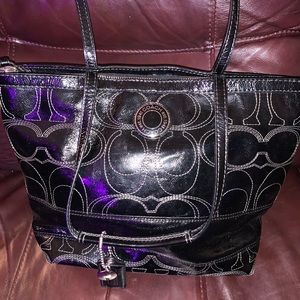 Shiny COACH BAG